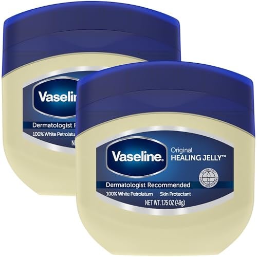 Vaseline Petroleum Jelly Travel-Friendly Jar 2-Pack + Lip Therapy Stick