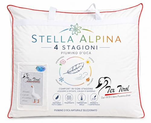 PIUMINO OCA TEX TIROL © STELLA ALPINA 4 STAGIONI 100% PIUMINO OCA MATRIMONIALE CM. 250X200