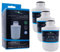 FilterLogic FFL-105CH | 3x Filtro de agua compatible con Foshan Micro Midea MFCMG14211FR MFCMG14211F - Cartucho compatible con Indesit, Hotpoint, Schneider, Midea, Wpro C00300448 frigorífico americano