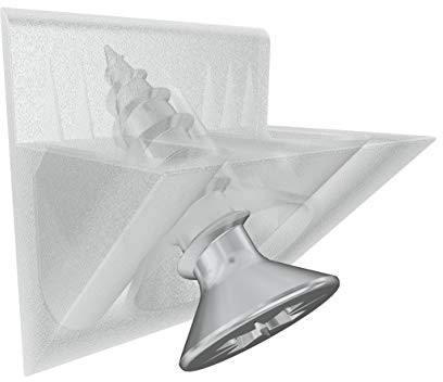 100 Rückwandverbinder Schubkastenboden Regal Stabilisator Fach Halter Keil Transparent
