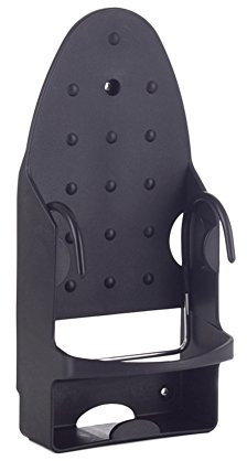 luckything Ironing Board Wall Mount - Ironing Board Holder and Iron Rest Heat Resistant Wall Mounted Holder with Steel Hook, Iron Board Hook Storage Organiser