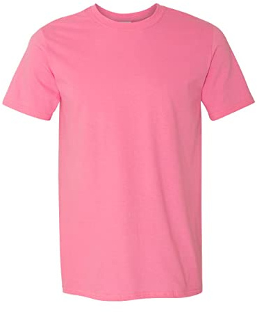 Gildan - Softstyle T-Shirt, (Azalea, S