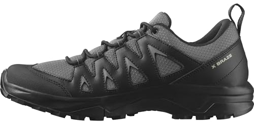 Salomon X Braze Herren Outdoorschuhe, Outdoor-bereit, Sportliches Design, Vielseitiger Einsatz, Pewter, 46