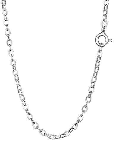 NKlaus 40cm Ankerkette 925 Silber elegante Halskette Breite: 2,5mm Collier 2,81g schwer 5369