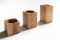 Set mit 3 Teelichthaltern aus Holz – Kerzenhalter aus Naturholz – Kerzenhalter – für Hochzeiten, Abendessen, Urlaubsdekorationen