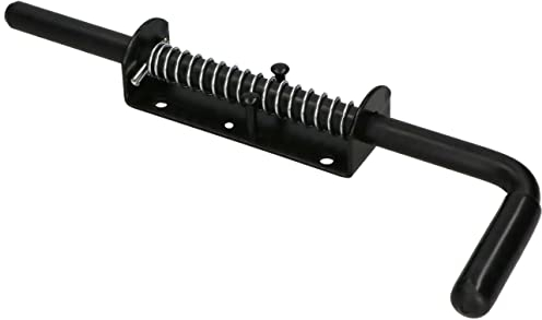 KOTARBAU® Barrillo de perno para puerta (29 cm), color negro