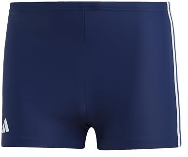 adidas Homme Classic 3-Stripes Swim Boxers, Team Navy Blue 2 / White, 9-10 Years
