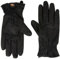 camel active Damen Lederhandschuhe mit leichtem Strickfutter Schwarz, womenswear-S