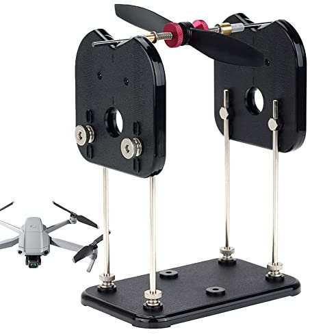 Dilwe Prop Balancer, Schwarz, TruSpin Prop Support Balancer Zubehör, für RC Helicopter Multirotor Airplane