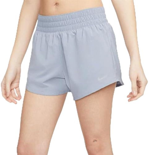 Nike DX6010-519 W NK One DF Mr 3IN BR Short Pants Femme Hellgrau Taille XS