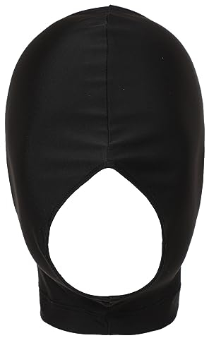 Agoky 2-Loch Atmungsaktiv Balaclava Sturmhaube Vollmaske Motorrad Fahrrad Gesichtsmaske Winddicht Gesichtshaube Kopfhaube für Unisex Schwarz D L