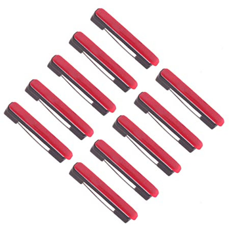 SEWOART 100piezas Alfileres Adhesivos Para Manualidades Alfileres De Plástico Para Broches De Seguridad Fijación Segura Para Etiquetas De Nombre Broches Con Adhesivo Para Accesorios