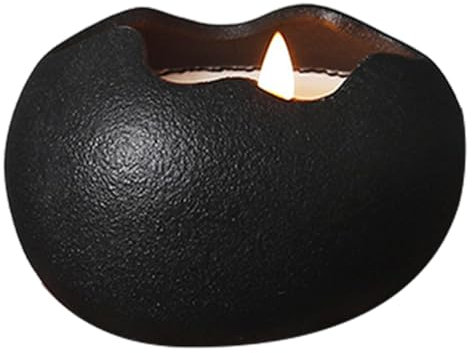 Opilroyn Funky Kerzenhalter | Eierförmige aus Keramik Kerzenhalter – Osterei-Duft, Kerzenständer für Zuhause, Osterdekorationen