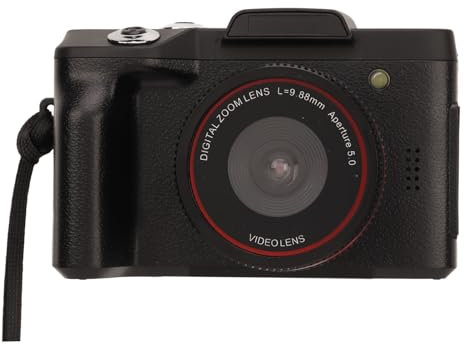 Digital Camera, FHD 16MP 1080P Digital Point and Shoot Camera with 2.4in Display, 16X Zoom, Multi Axis Anti Shake, AF Micro SLR Digital Camera for Photography