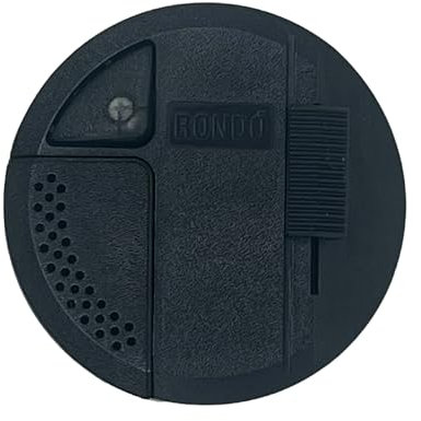 HALOTEC Interruptor Regulador de luz de suelo | Regulador lampara pie | 4-100W | Dimmer lámparas de pie | Atenuador de Intensidad Luces LED | Regulador intensidad luz | Fabricado en Italia | Negro