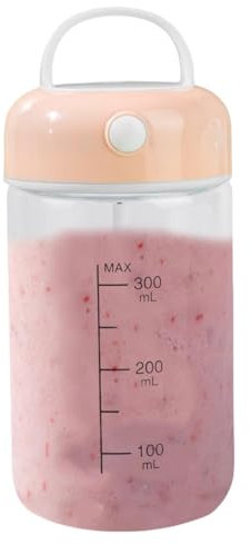Vaso mezclador de 380 ml - Vaso mezclador automático lento | Taza coctelera multifuncional portátil, taza mezcladora automática adecuada para café, batido, proteína en polvo, 6,5 de alto
