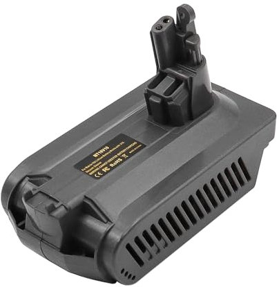 Sarini Convertisseur de Batterie pour Adaptateur de Batterie Maki-ta 18 V vers V10 Compatible avec Batterie Maki-ta 18 V Compatible avec aspirateur V10