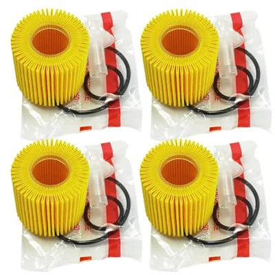 Ölfilter - PKW Für TOYOTA Für COROLLA C-HR ALLION AURIS AVENSIS Für PRIUS Für RAV4 VERSO Für YARIS Für LEXUS CT200H NX200 04152-37010 Ölfilter Auto-Ölfilter(4 pcs)