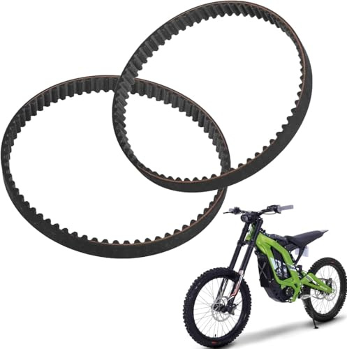 Runfarr 2PCS Dirt Bike Belts,560-8M Drive Belts for Surron Light Bee S/X | Motorcycle Transmission,For Sur Ron Light Bee S/X, Electric Dirt Bike