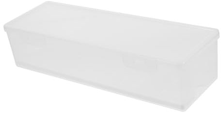 BEBEMOKO Caja de pan hermética para congelador, contenedor de alimentos para verduras y almacenamiento de productos frescos, ideal para mantener el pan y las carnes frías, diseño fresco