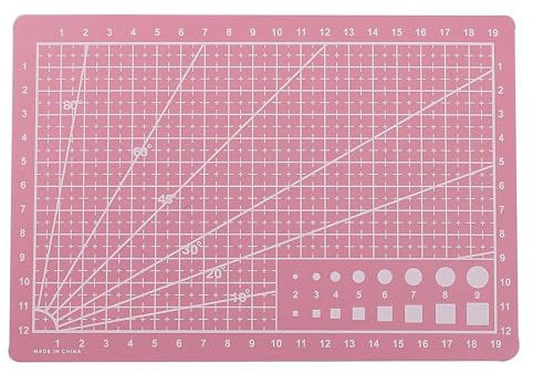 Alfombrilla de corte autorreparable A5, alfombrilla antideslizante de PVC para costura, tabla de grabado artesanal, almohadilla de tallado de papel, perfecta para álbumes de recortes, acolchado,