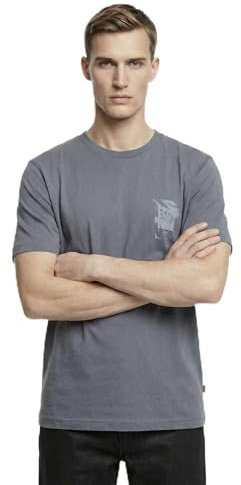 BOSS Men's Te_Structure T-Shirt, Open Grey, 5XL