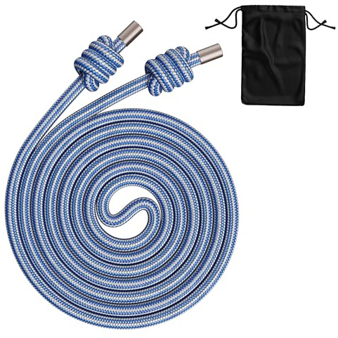 Flow-Seil, gewichtetes Fitness-Springseil für Damen und Herren, verstellbar, 0,7 kg, schweres Seil für Erwachsene, Mobilität und Koordinationstraining, Heim-Fitnessstudio und Outdoor