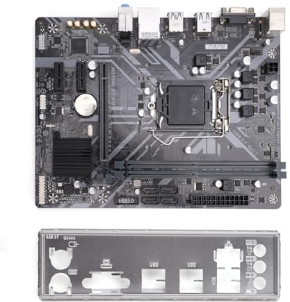 Funien Motherboard Mainboard System Board H310M S2 2.0 LGA1151 DDR4 32GB 2666MHz H310 Express Chipset 6Gb S LAN PCIe 3.0 with Dual Channel Memory for 9th 8th Gen Core