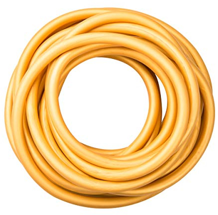 CanDo Power Tube - Fitness Tube, Widerstandstrainer für Funktionales Training - Länge 7,6 m - gold (ultra schwer), W54625, gold / XXX schwer, 7,62m