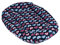 adena Hundekissen oval 80 x 49 cm - Herzen blau