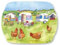 Glamping – Caravan/Camping – Emma Ball Bandeja de melamina – 35 cm