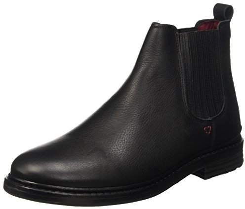 Guess FMJIM4LEP09, Stivali Chelsea Uomo, Nero, 40 EU