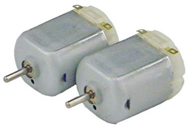 CHANCS Lot of 2 Small DC 130 Motor 3-6 V for Model,Fan,Remote Control Devices 8000RPM