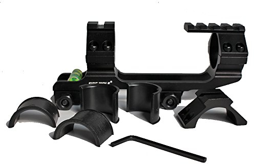 Airgun Zielfernrohrmontage 1 Zoll / 30mm Ring Gewehr Optische Picatinny Weaver Schiene mit Wasserwaage Zielfernrohrmontage