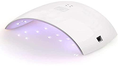 NK LED Nageltrockner Nagel Lampe LED/UV Lampe für Nägel - Gel, Acryl, Semipermanent, 18 Led Perlen und Timer automatischer Handsensor