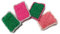 Eponge tawashi durable rectangulaire, accessoire pour la vaisselle ou le corps, lavable en machine, fait main au crochet, coloris au choix,