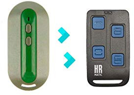Mando de Garaje Universal HR MULTI 3 Compatible FORSA TP2