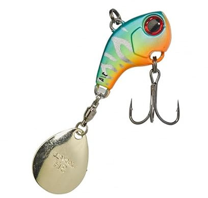 Illex Kunstköder Deracoup Tailspinner - Angelköder für Barsch, Forelle, Rapfen - Barschköder … (Aotora, 7 g 1/4 OZ)