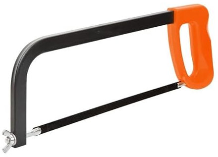 ebuyerfix wokin Hacksaw Frame 300mm Blade Multi-Purpose Heavy Duty Hand Hacksaw for Plastic, PVC Pipe, Tile, Metal