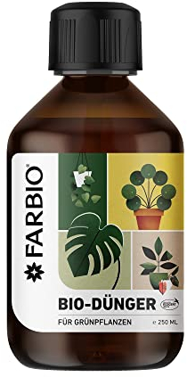 FARBIO NPK Bio-Flüssigdünger für Grünpflanzen | Basis-Nährstoffe für Deine Pflanze (250ml)