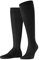 FALKE Tiago M Kh sostenibili cotone filo di Scozia al ginocchio tinta unita 1 paio, Calzini lunghi Uomo, Nero Black 3000, 43-44