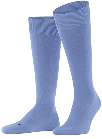 FALKE Herren Kniestrümpfe Ultra Energizing M Kh Baumwolle mit Kompression 1 Paar, Blau Cornflower Blue 6554, 41-42