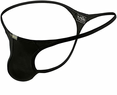 Faringoto String et string pour homme - Taille basse - Couleur unie - Tailles S à XXL