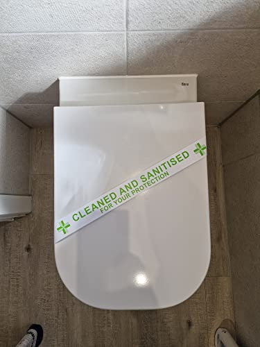 B&B Lot de 250 bandes de papier toilette pour hôtel 500 x 40 mm