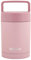 Kichna Double Walled Stainless Steel thermal Food Flask Tub | BPA Free Lid Leak & Spill Proof Jar with Handle | Keeps Cold for 6Hrs or Hot for 6Hrs - Blush Pink
