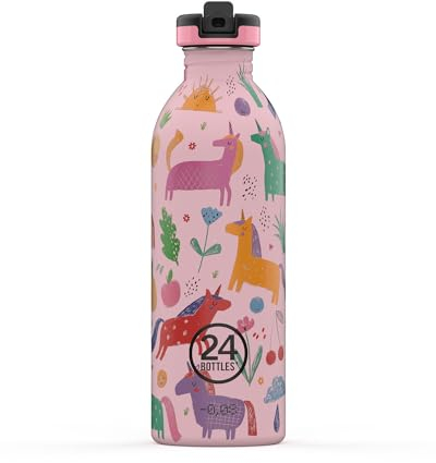 24 Bottles - Kids Collection - Urban Bottle 500 ml w. Sports Lid - Magic Friends (24B914)