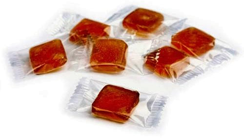 Caramelle MIELE PROPOLI - Le mitiche pietrine o pierette con ricetta di una volta - Caramelle Naturali al 100% cotte a Fuoco Diretto - g 500 (MIELE PROPOLI)