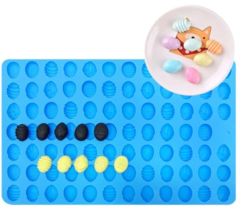 Moule à chocolat en silicone de Pâques, Thème de Pâques silicone moule, moule à gâteau de cuisson de Pâques, pour faire des gâteaux, chocolat, biscuits, savon artisanal