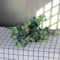 16 Gabel Künstliche Blumen Eukalyptusgras Eukalyptus Grün Pflanze Home Kranz Dekoration Weihnachten Weiße Blume DIY Blumenstrauß 1