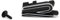 Volkswagen 2GM853948BLDB Schriftzug R-Line Plakette R-Logo Clip Kühlergrill Emblem, schwarz